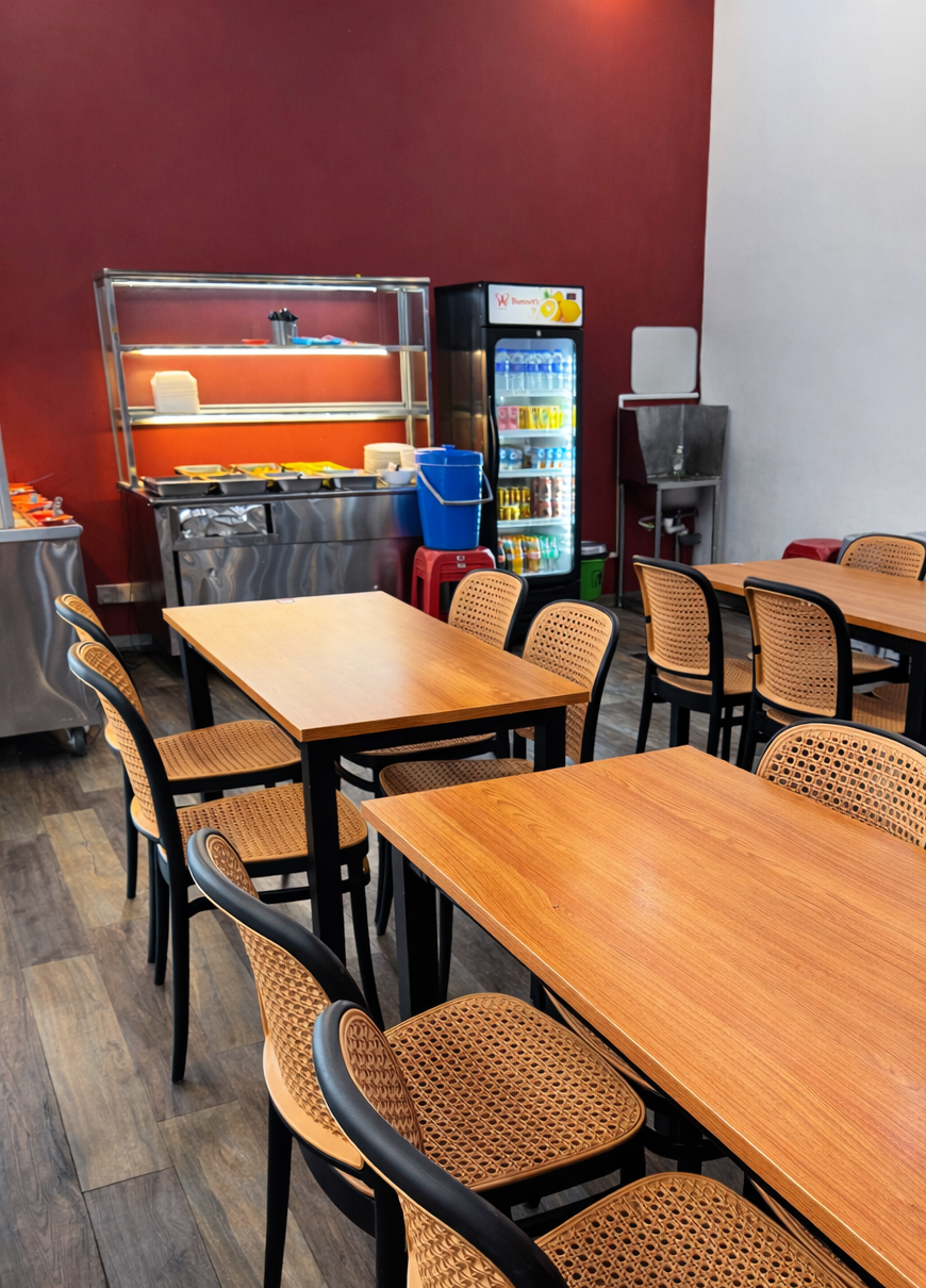 depan kedai kerusi mkn