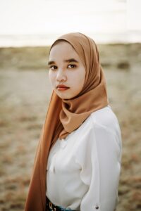 model, woman, hijab, beach, muslim, islam, asian, young woman, girl, nature, lady, shore, seashore, young, portrait, female, female model, pose, posing, modeling